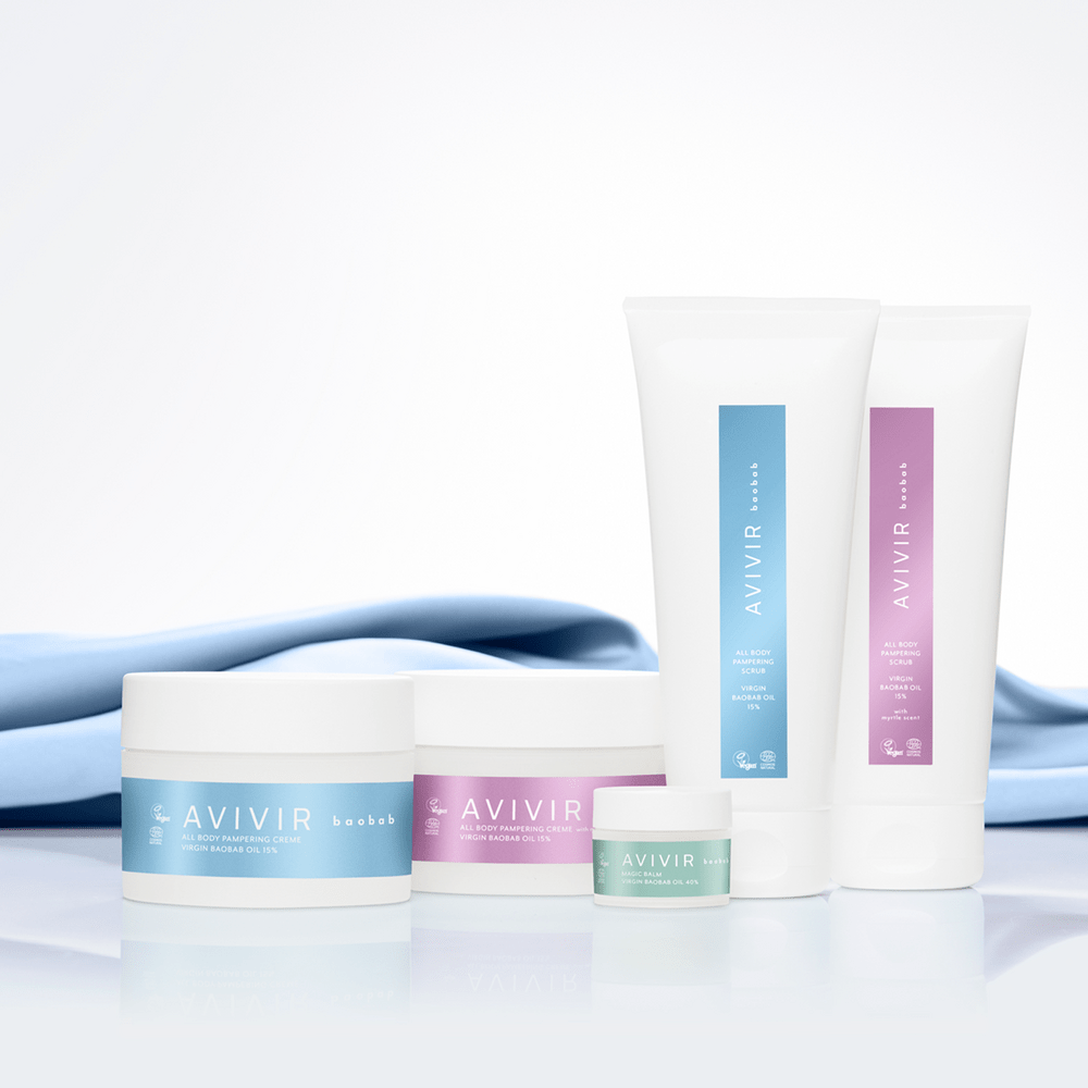 Avivir Baobab Bodycreme m. duft - 200 ml.