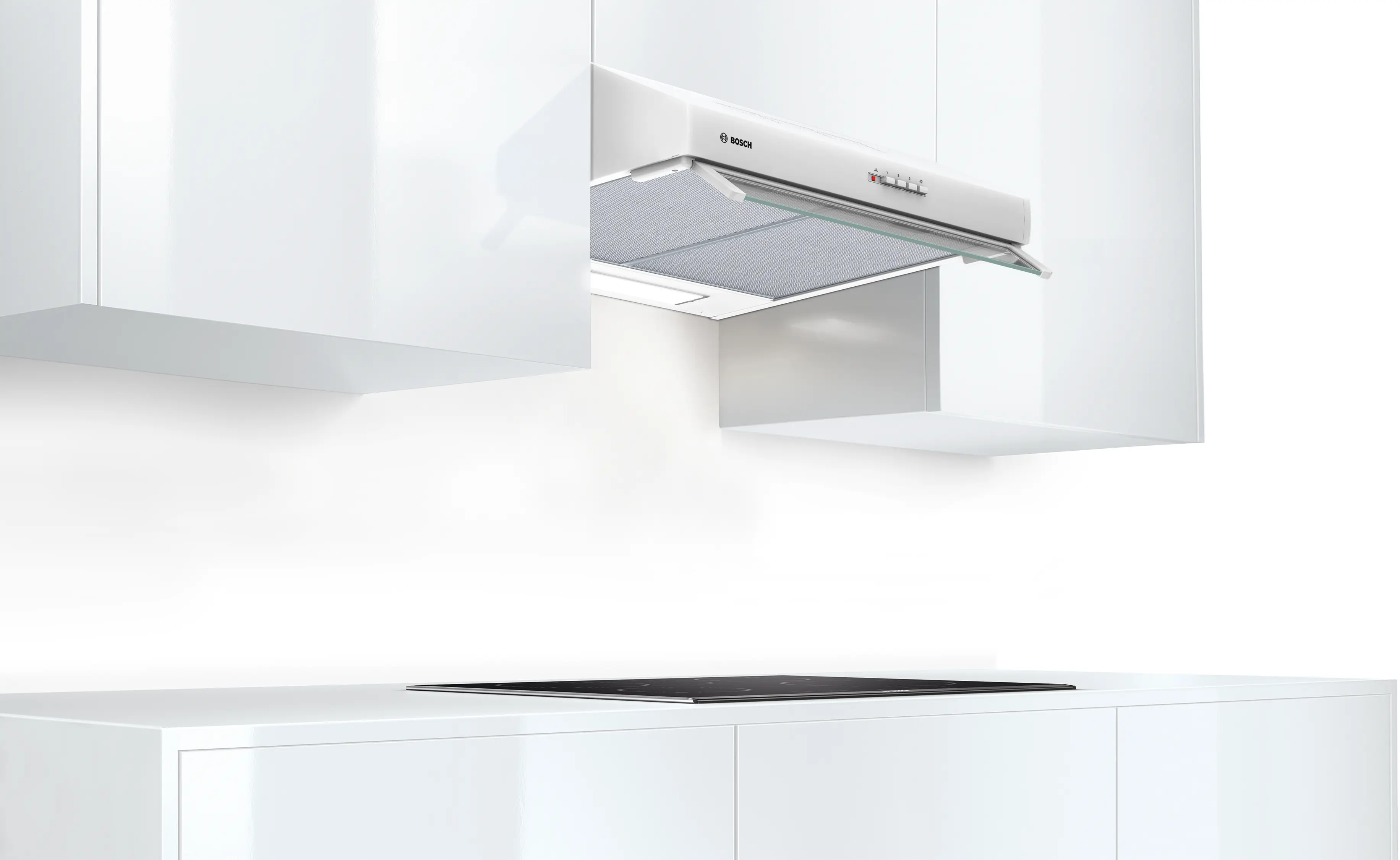 Serie 4 Onderbouw afzuigkap 60 cm Wit