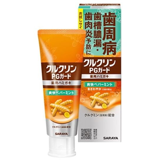 SARAYA - Kurukurin PG Guard Medical Refresh Mint-tandpasta