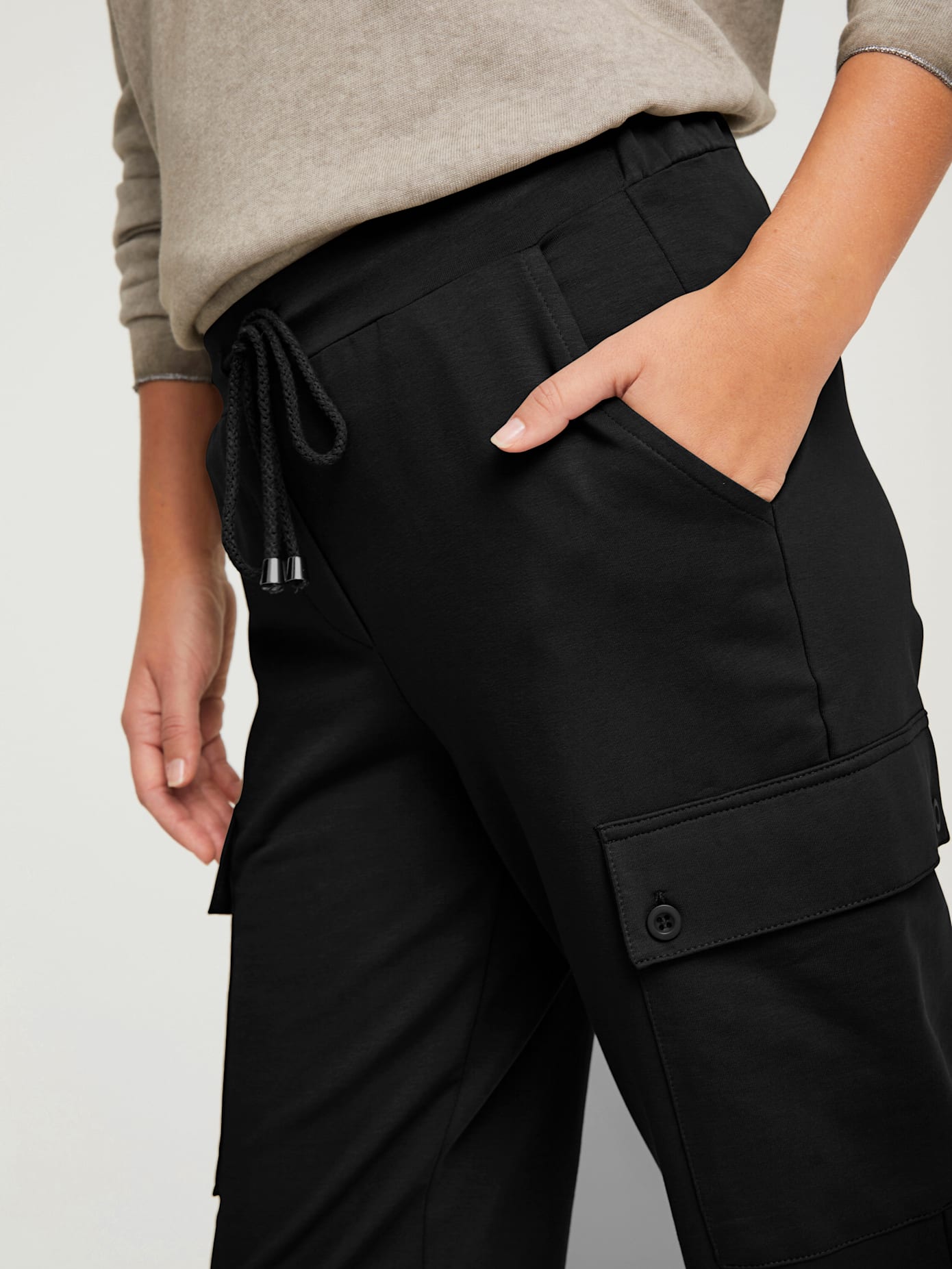 Pantalon de jogging coupe carotte
