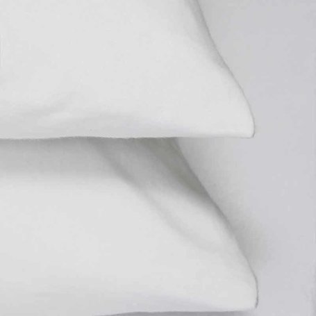 Molton Kussenslopen Luxe: 2-PACK