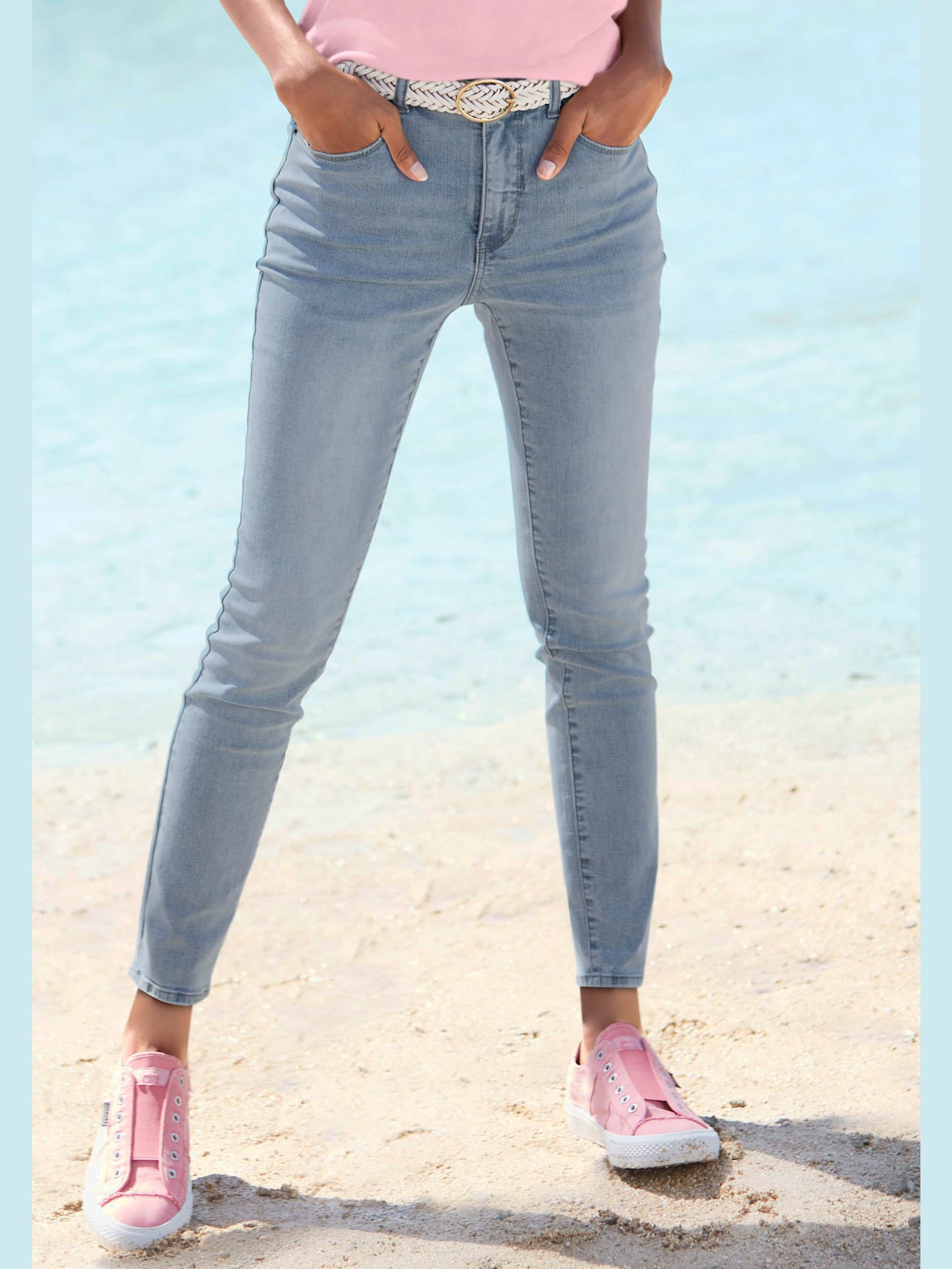 Jean slim fit coupe 5 poches classique