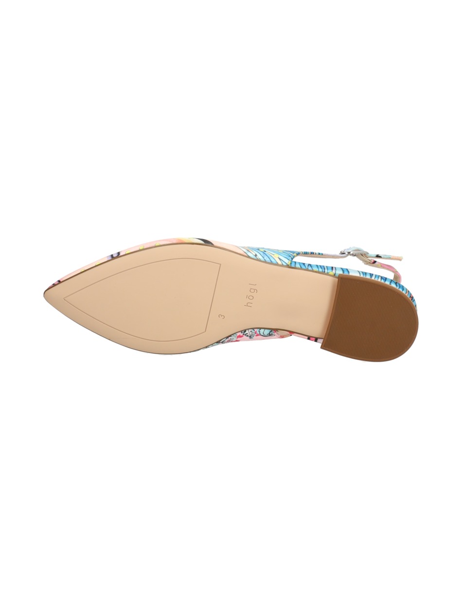 Textil Slingpumps