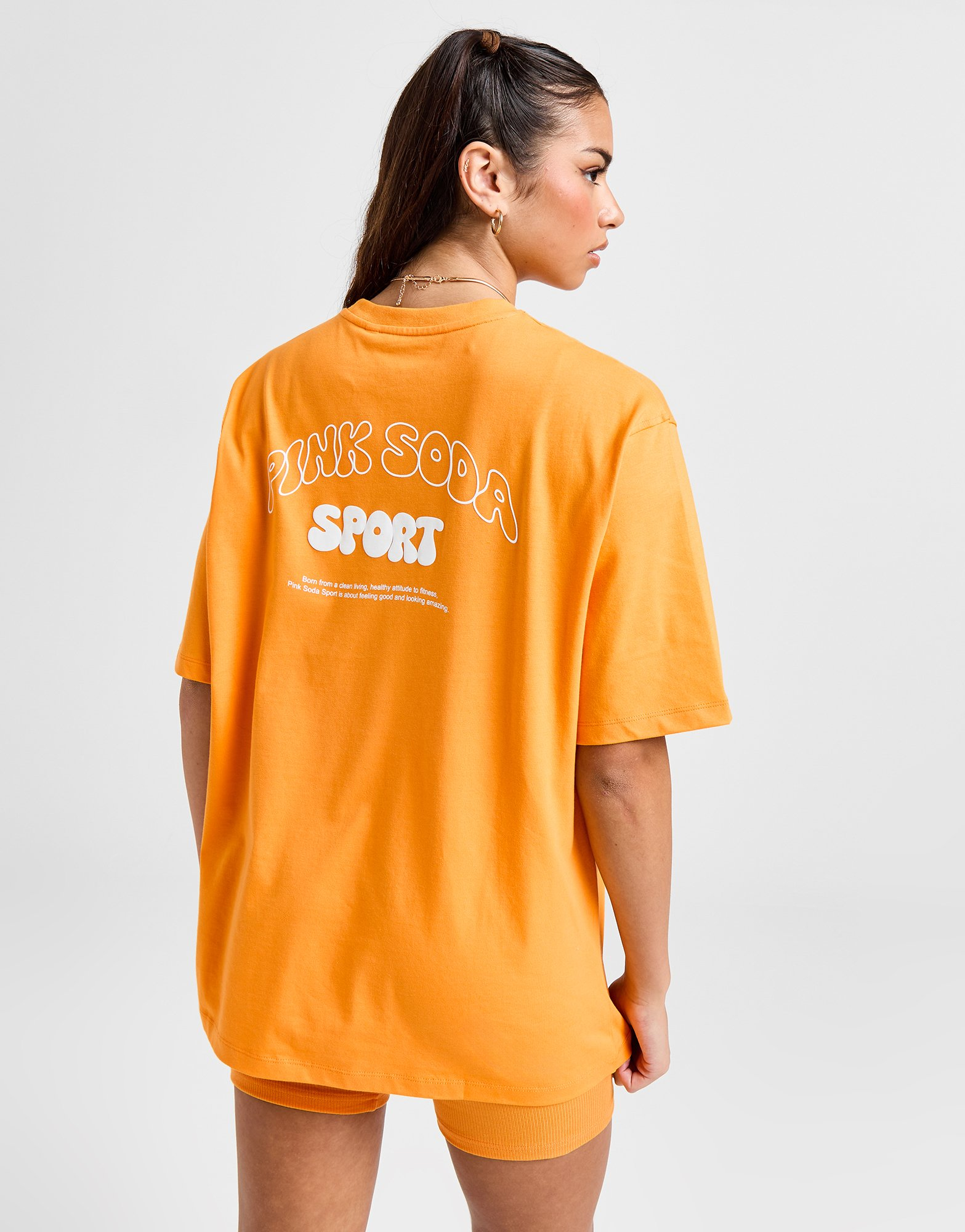 Pink Soda Sport T-shirt Baton Femme