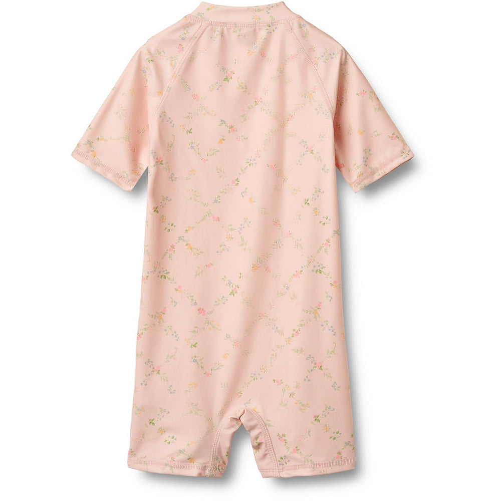 Køb Wheat Powder Checked Flowers Badeheldragt S/S Cas