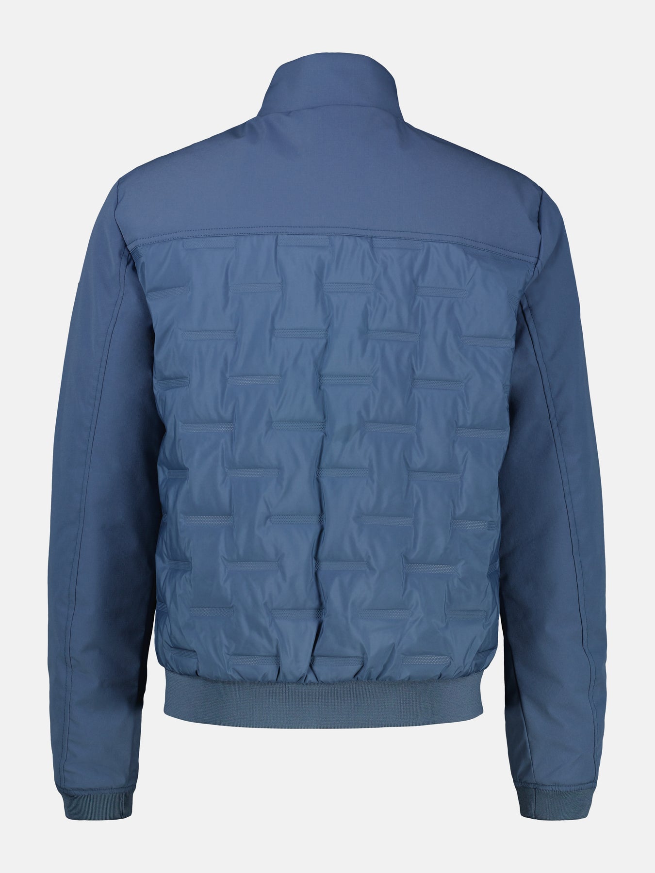 Sportiver Blouson in Struktur-Steppdesign