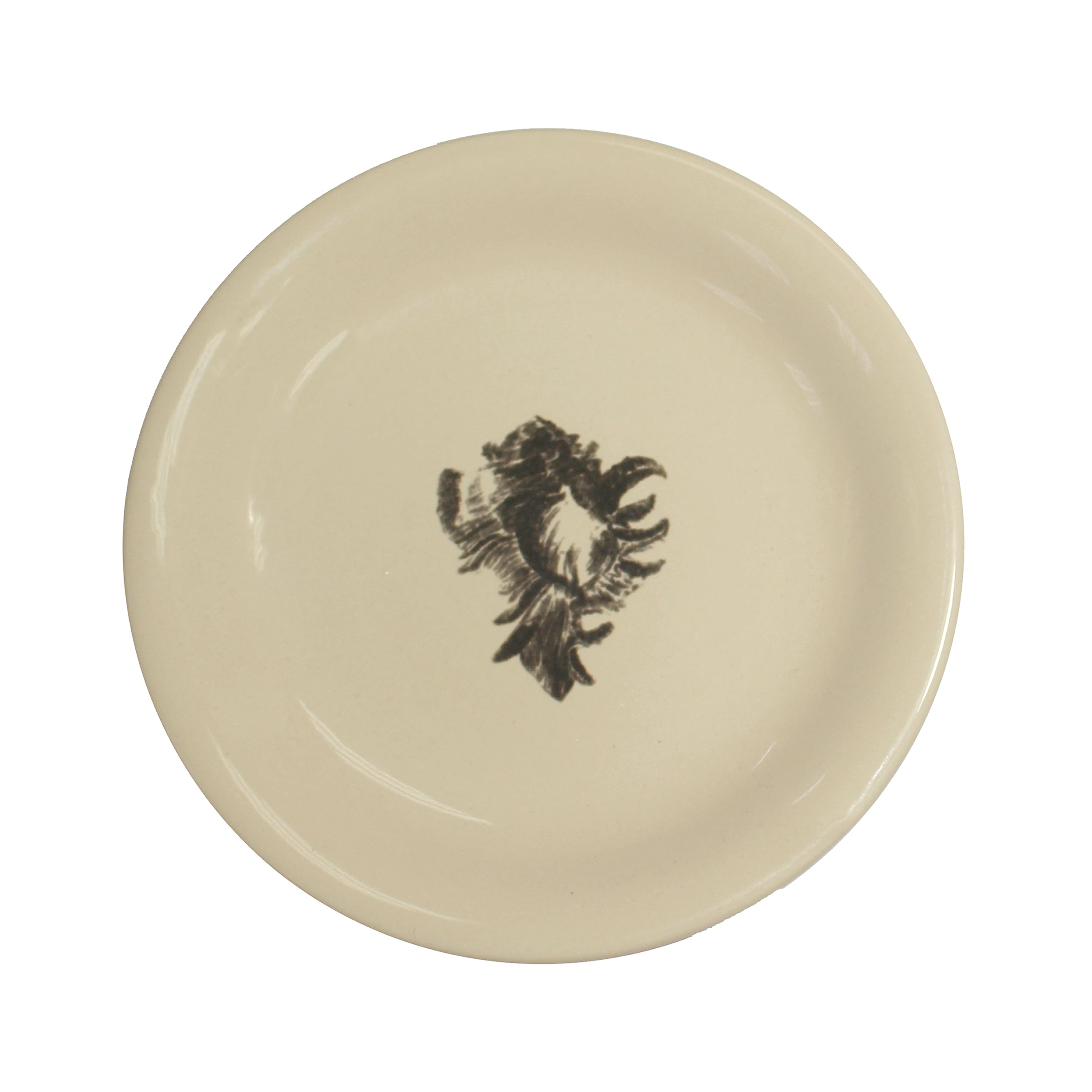 Assiette à Dessert « Crème Conchas de la Isla » (Lot de 4)
