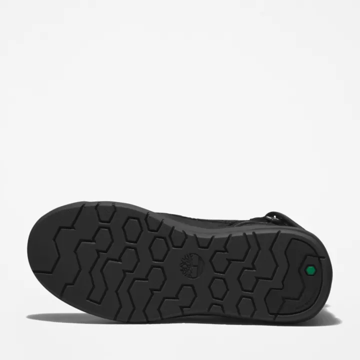 6-inch Boot zippée sur le côté Seneca Bay pour enfant en noir