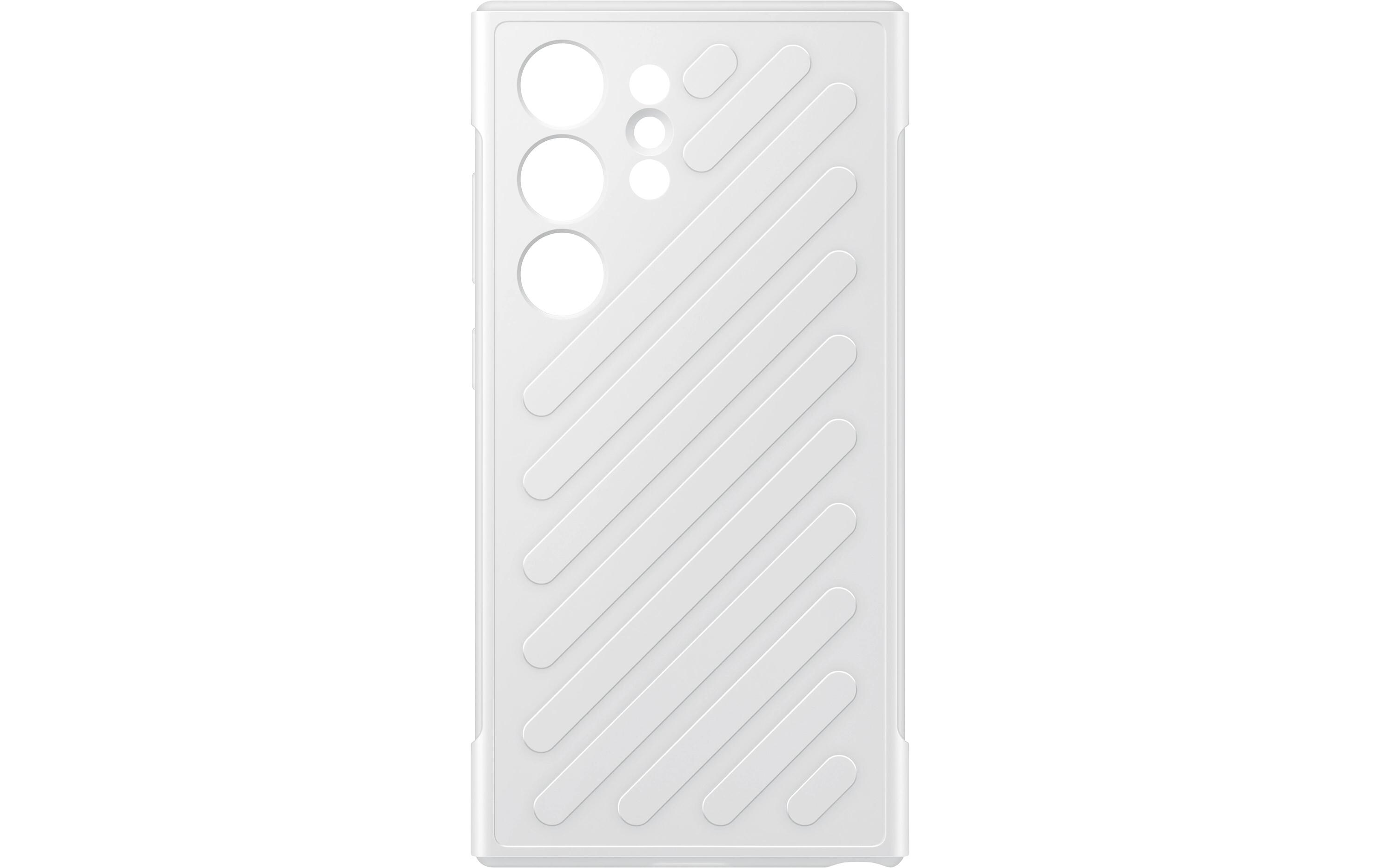 Back Cover Shield Case Galaxy S24 Ultra WeissRobuste Schutzhülle für das Samsung Galaxy S24 Ultra