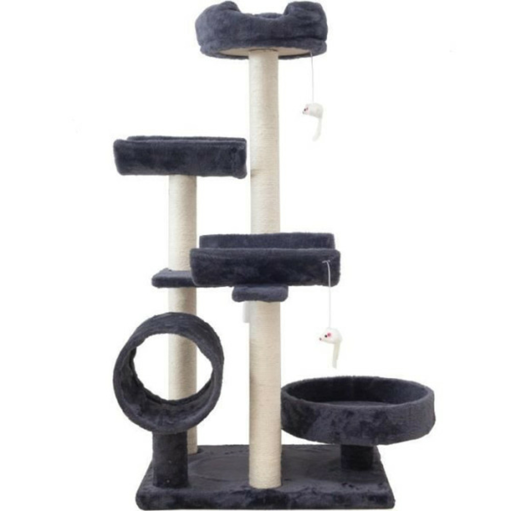 Arbre a chat garfield - 55x40x116 cm gris