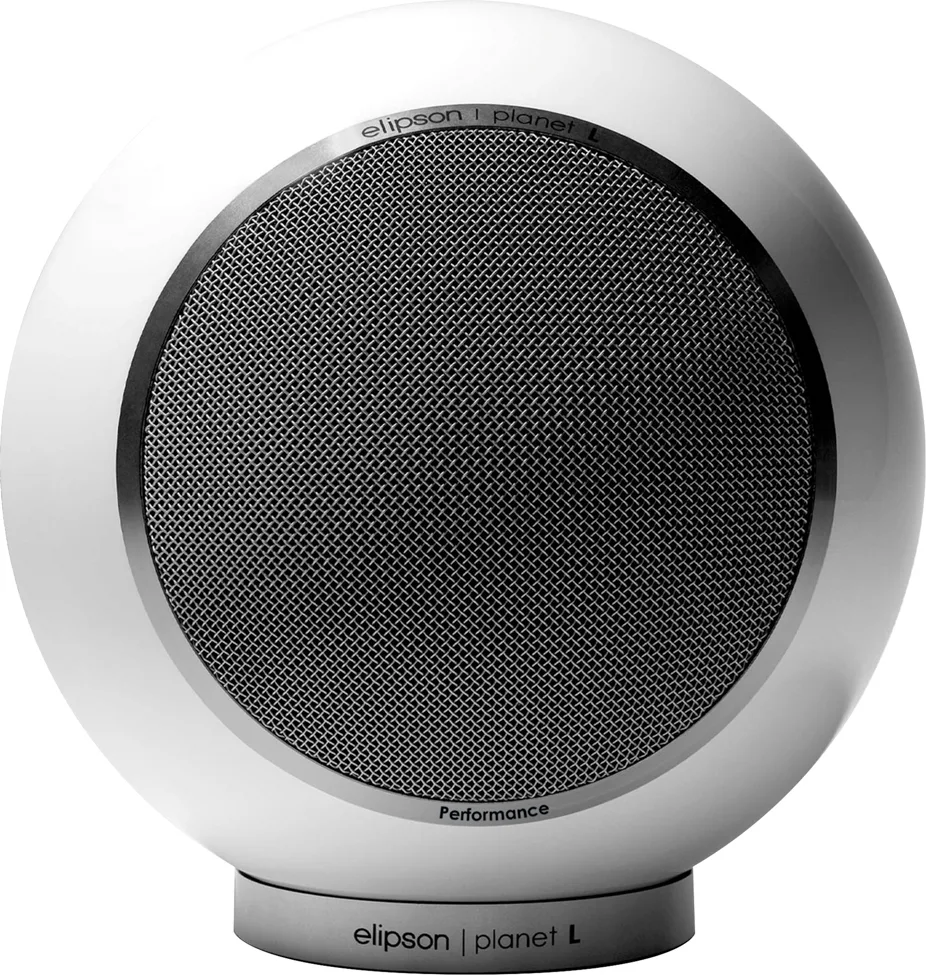 Elipson Planet L Performance 2.0 Blanc laqué (la paire) Enceintes bibliothèque