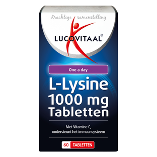 Lucovitaal L-Lysine 1000mg Tabletten 60ST