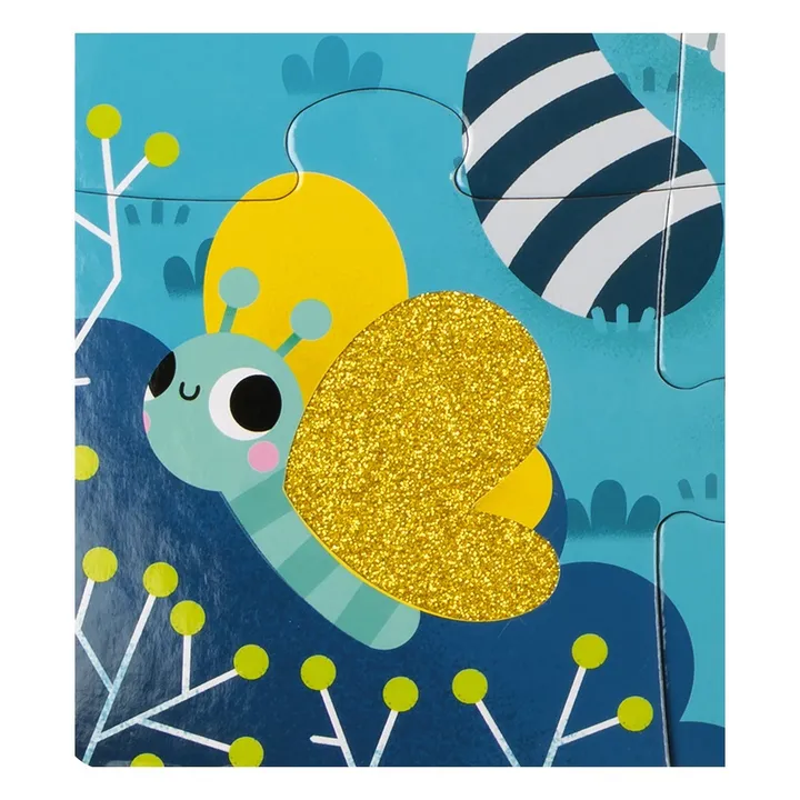 Janod Puzzle tactile Les Animaux de la Forêt - 20 pièces
