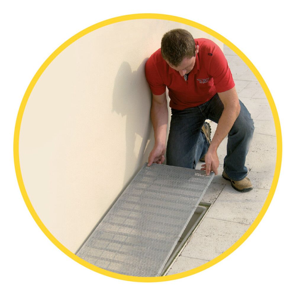 INSEKTSNETT EASY LIFE ALUMINIUM TIL KJELLERVINDU 60X120CM