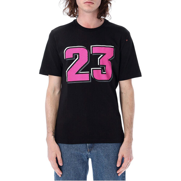 enea bastianini - T-shirt 23 N°2 Noir / Rose