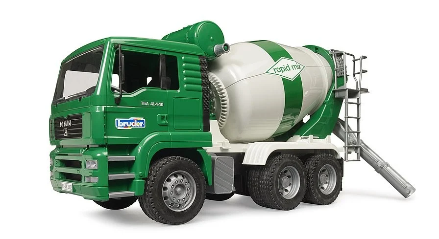 Bruder - MAN TGA cementblander lastbil (02739)