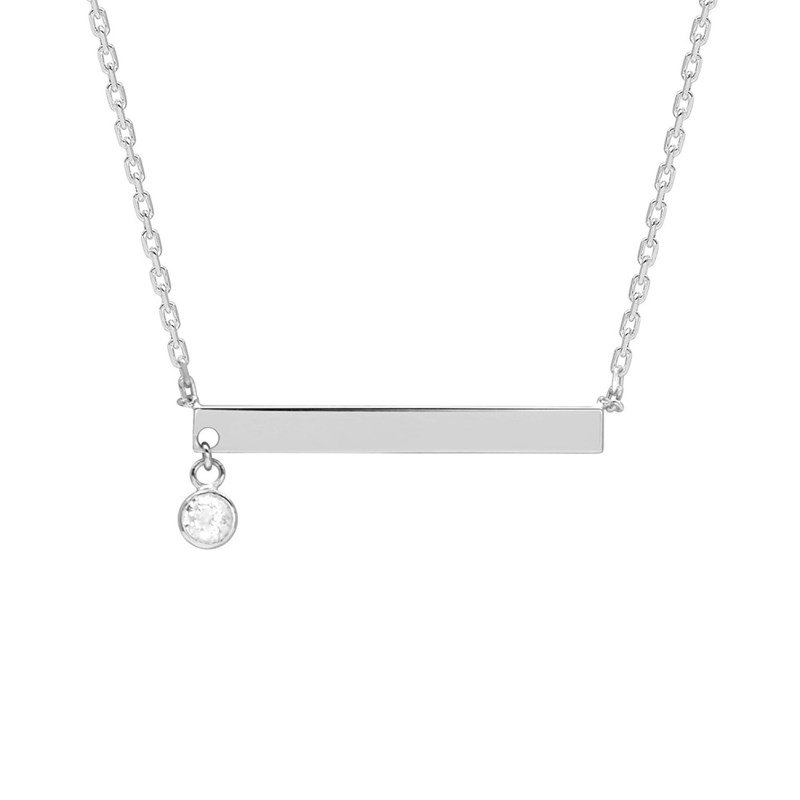 Collier Femme - Argent 925 - Longueur : 42 cm