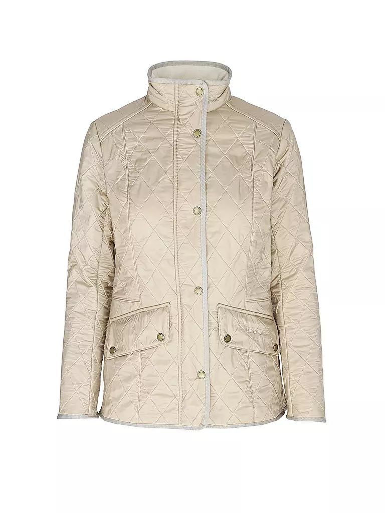 BARBOUR Leichtsteppjacke CAVALRY POLARQULIT beige
