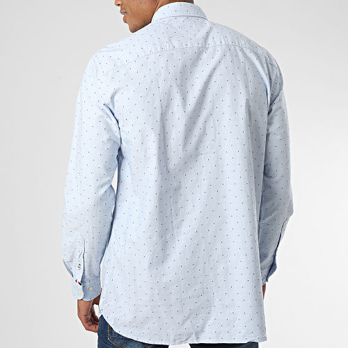 Chemise Manches Longues Classic Oxford 8325 Bleu Clair