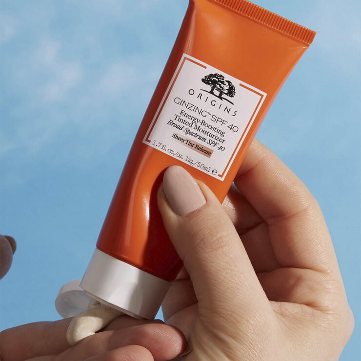 Origins GinZing SPF 40 Energy-Boosting Tinted Moisturizing Face Cream