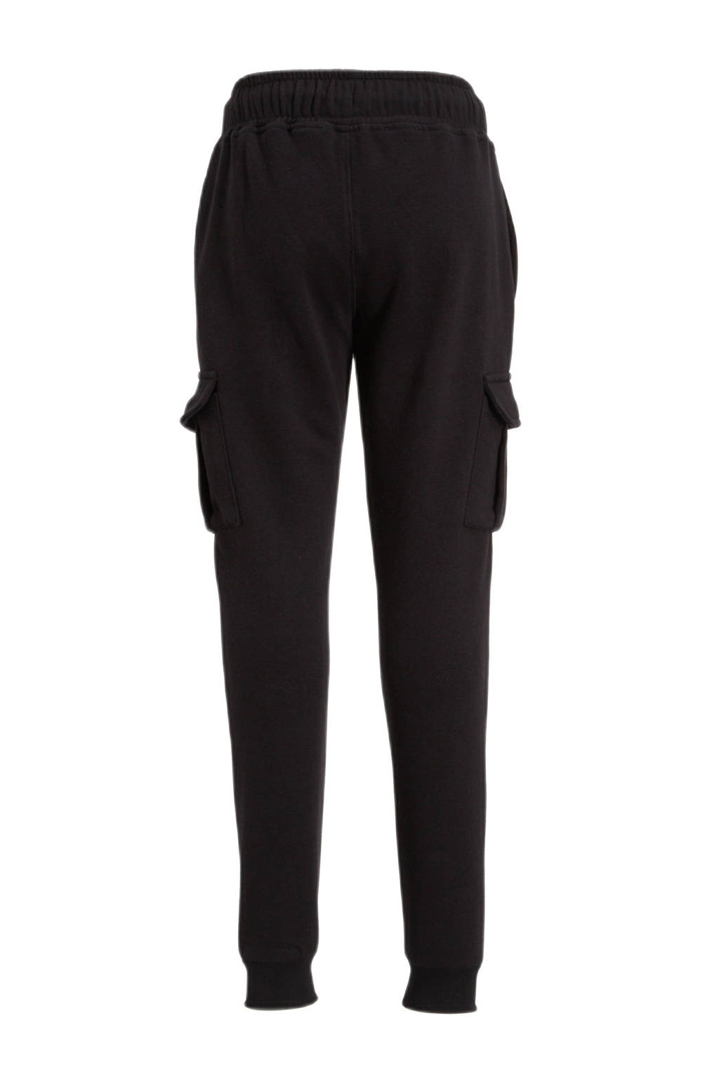 anytime cargo joggingbroek zwart