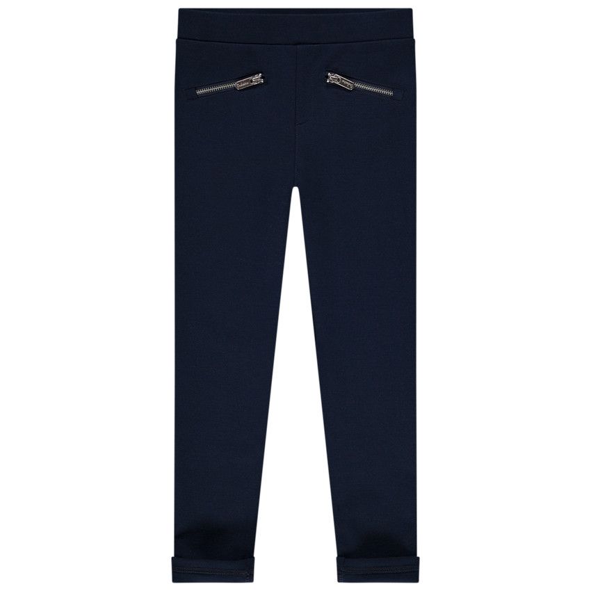 Jegging milano uni pour fille - Bleu marine