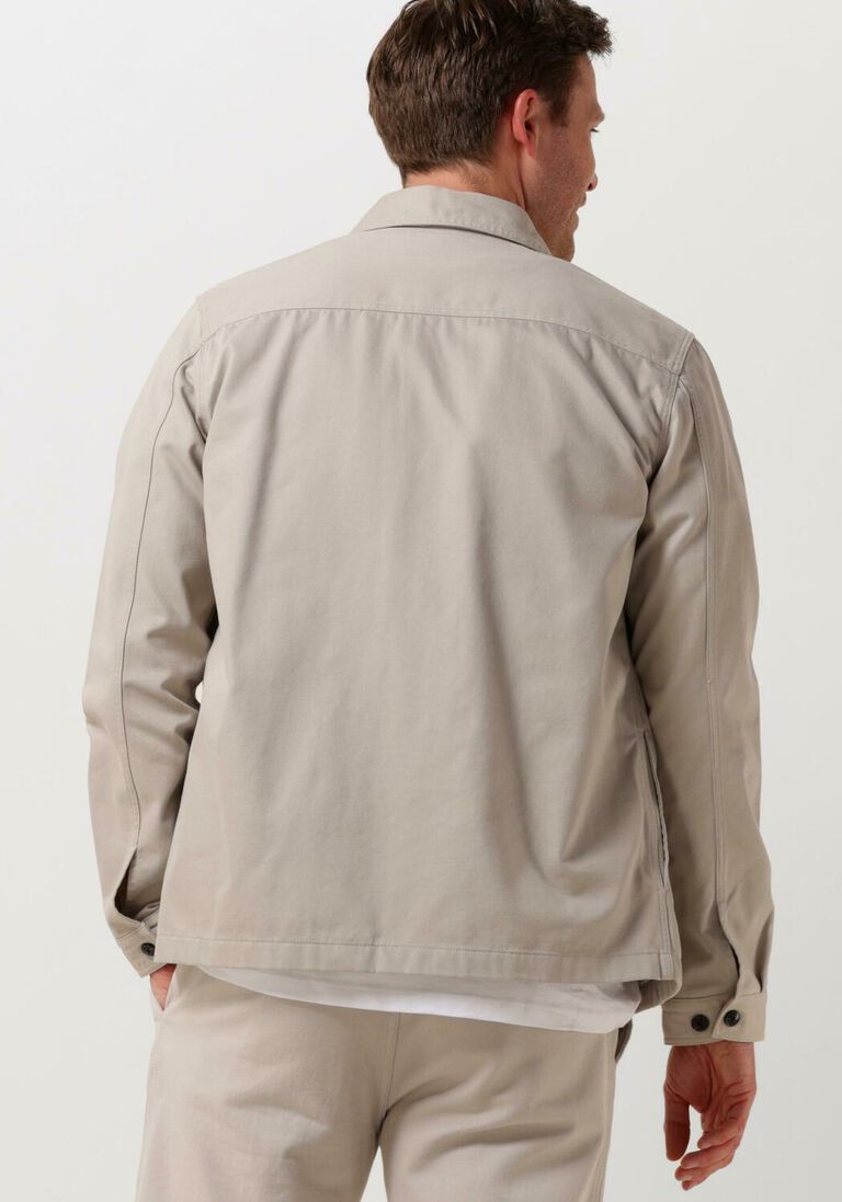 HUGO lichtgrijze hugo overshirt enalu
