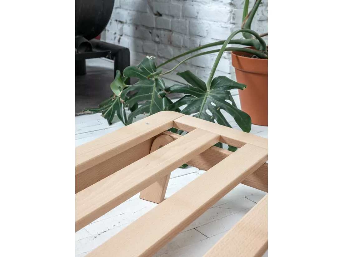 Canapé lit convertible futon layti Crème