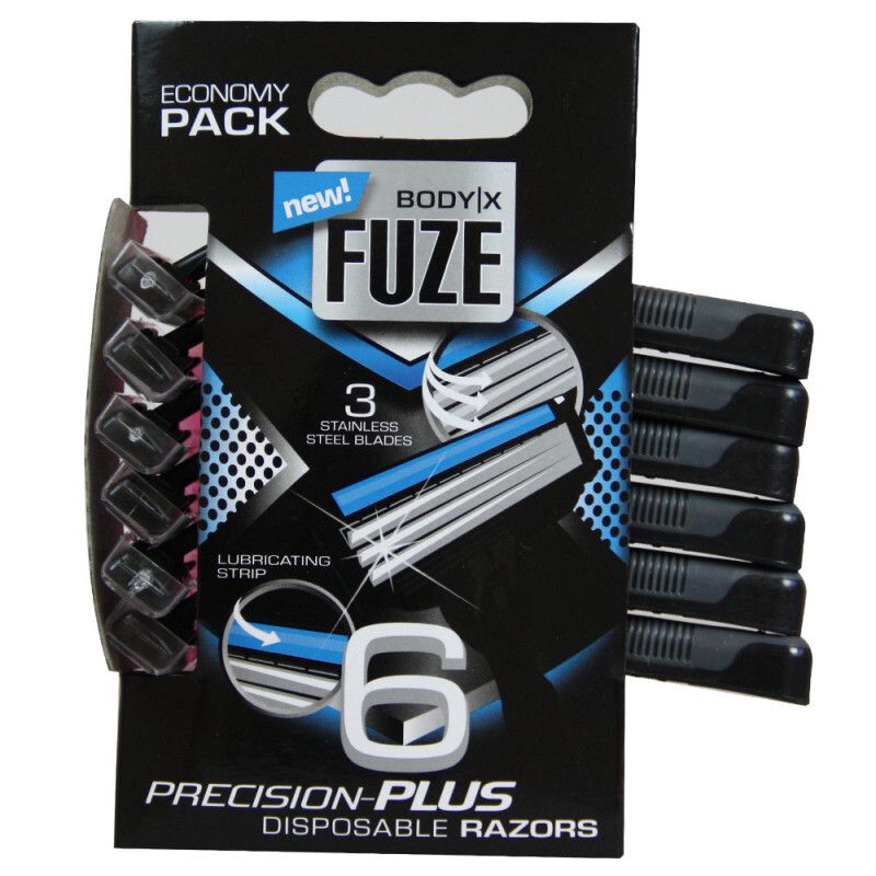 Fuze Razors Men 6Pcs
