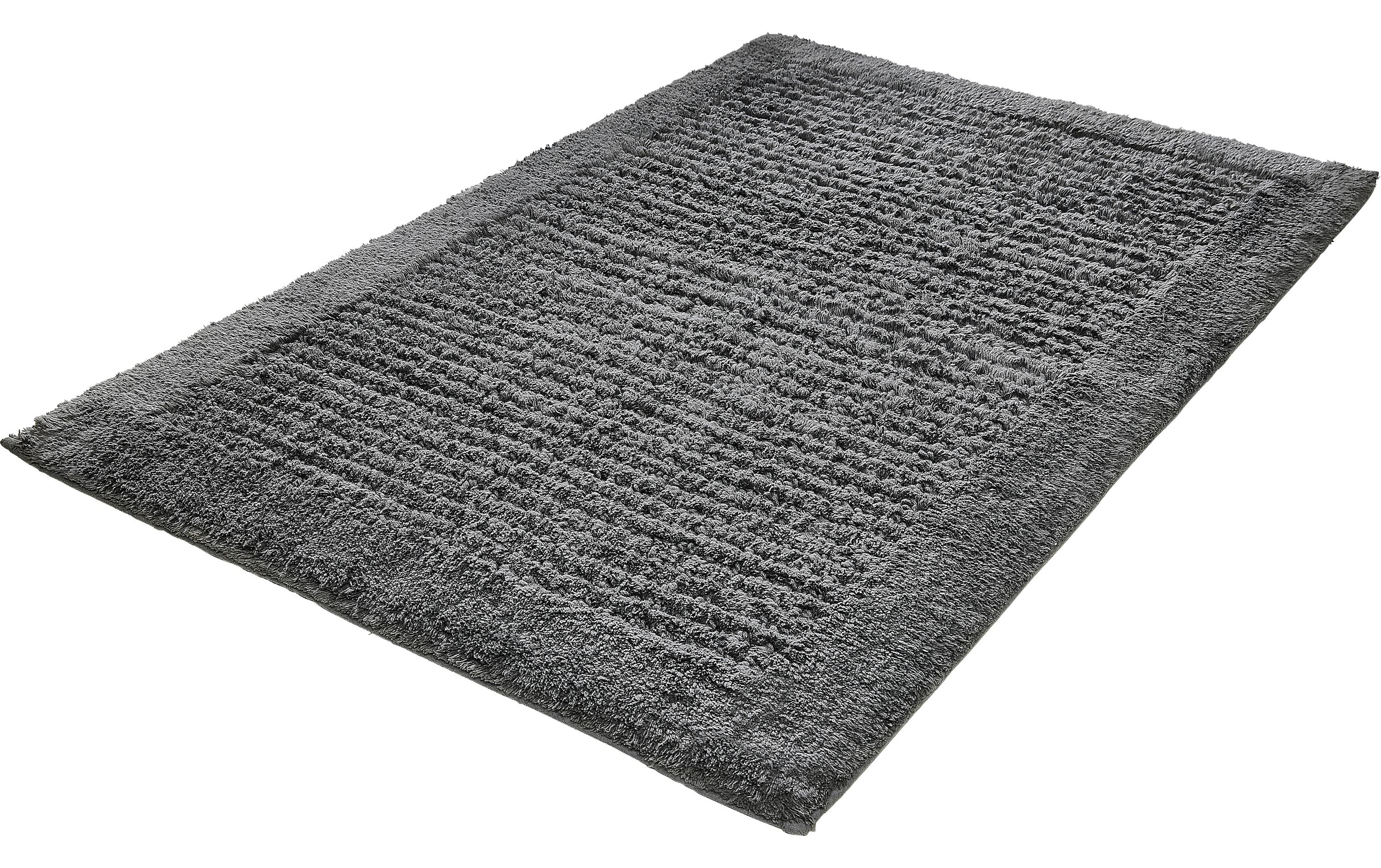 Badteppich Net 60 x 90 cm, GrauBadvorleger