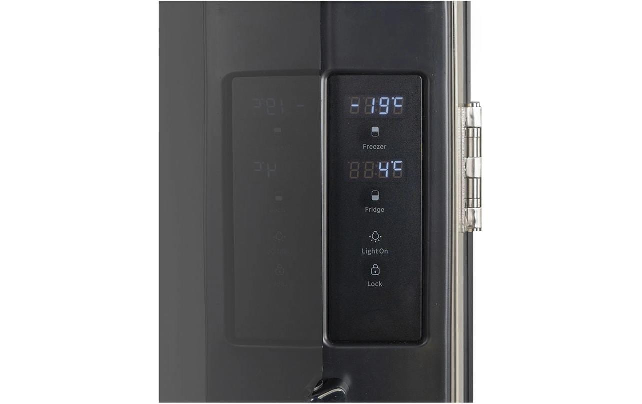 Getränkekühlschrank RKS149 Rechts, Beige<br>Retrokühlschrank