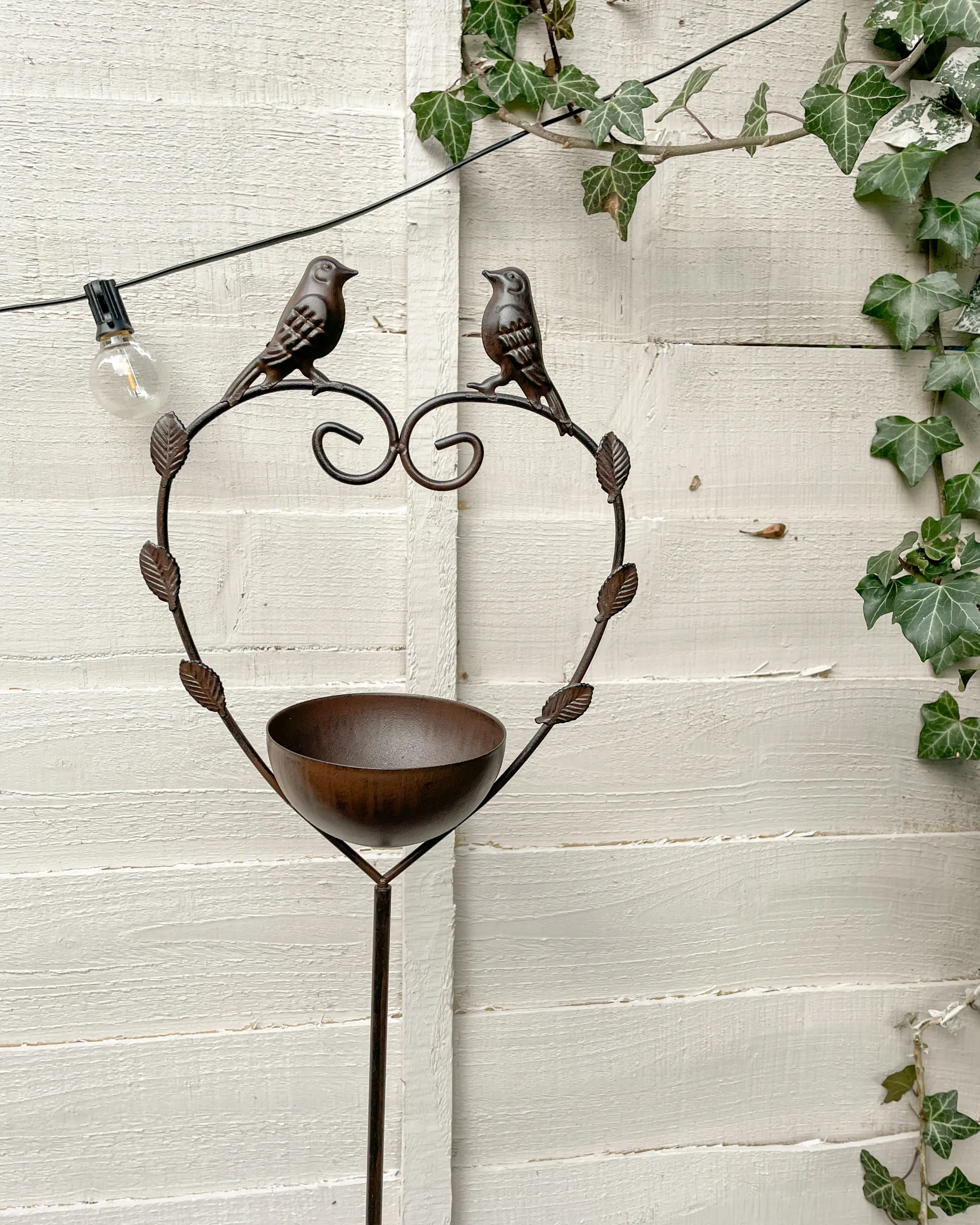 Vogelbad SPARROW Bruin