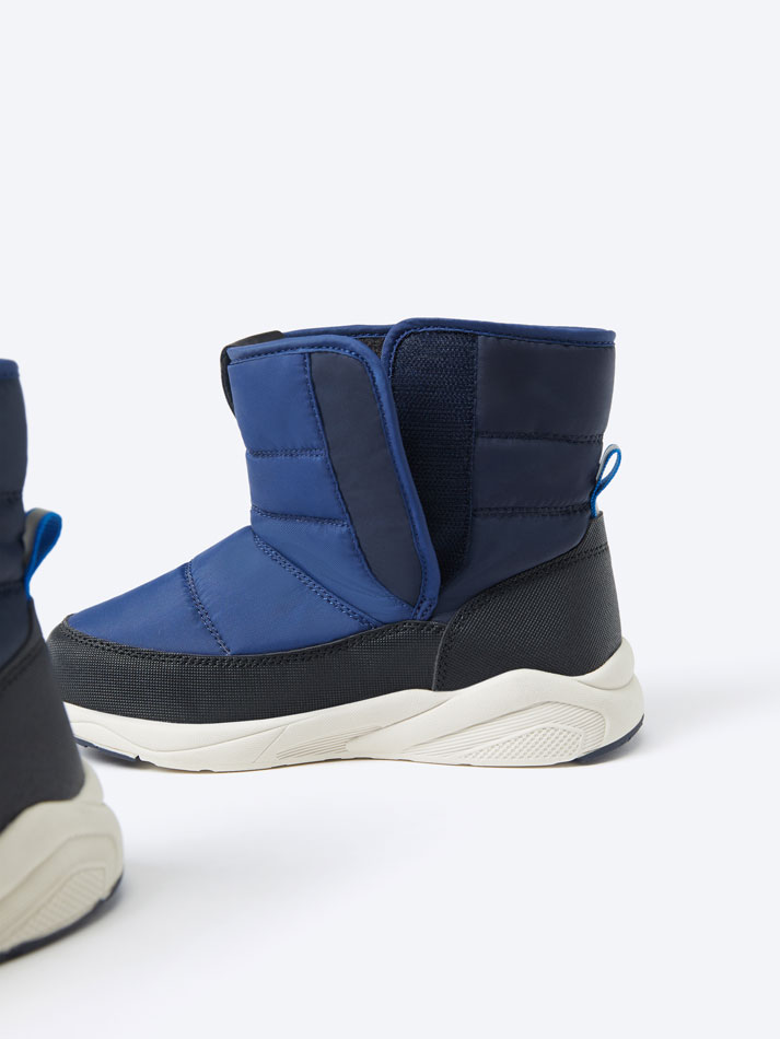 Bota acolchoada - Azul Royal