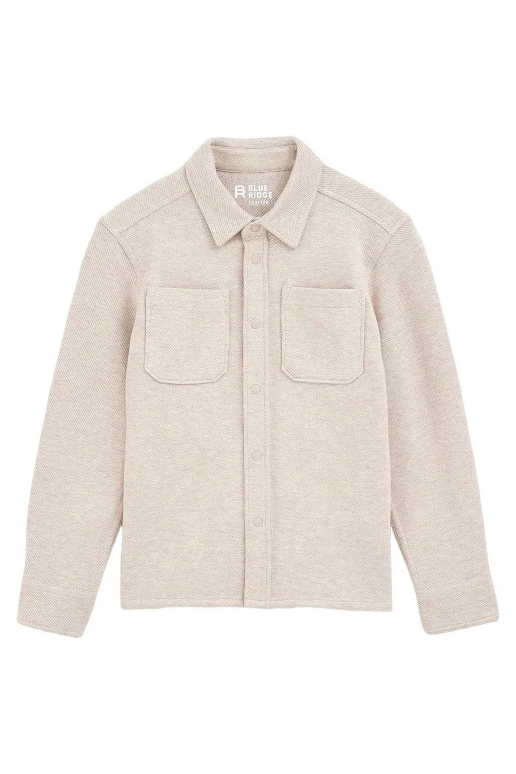 WE Fashion Blue Ridge overhemd beige