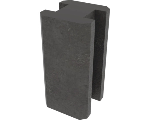 Betonkoppelpaal 10 x 10 x 280 cm antraciet