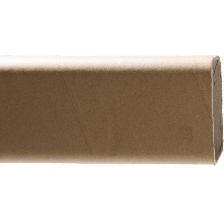 Hartpapier Quadratrohr, braun