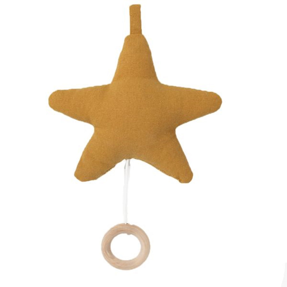 Music Mobile Star Mustard - Ferm Living → Luksusbaby.dk