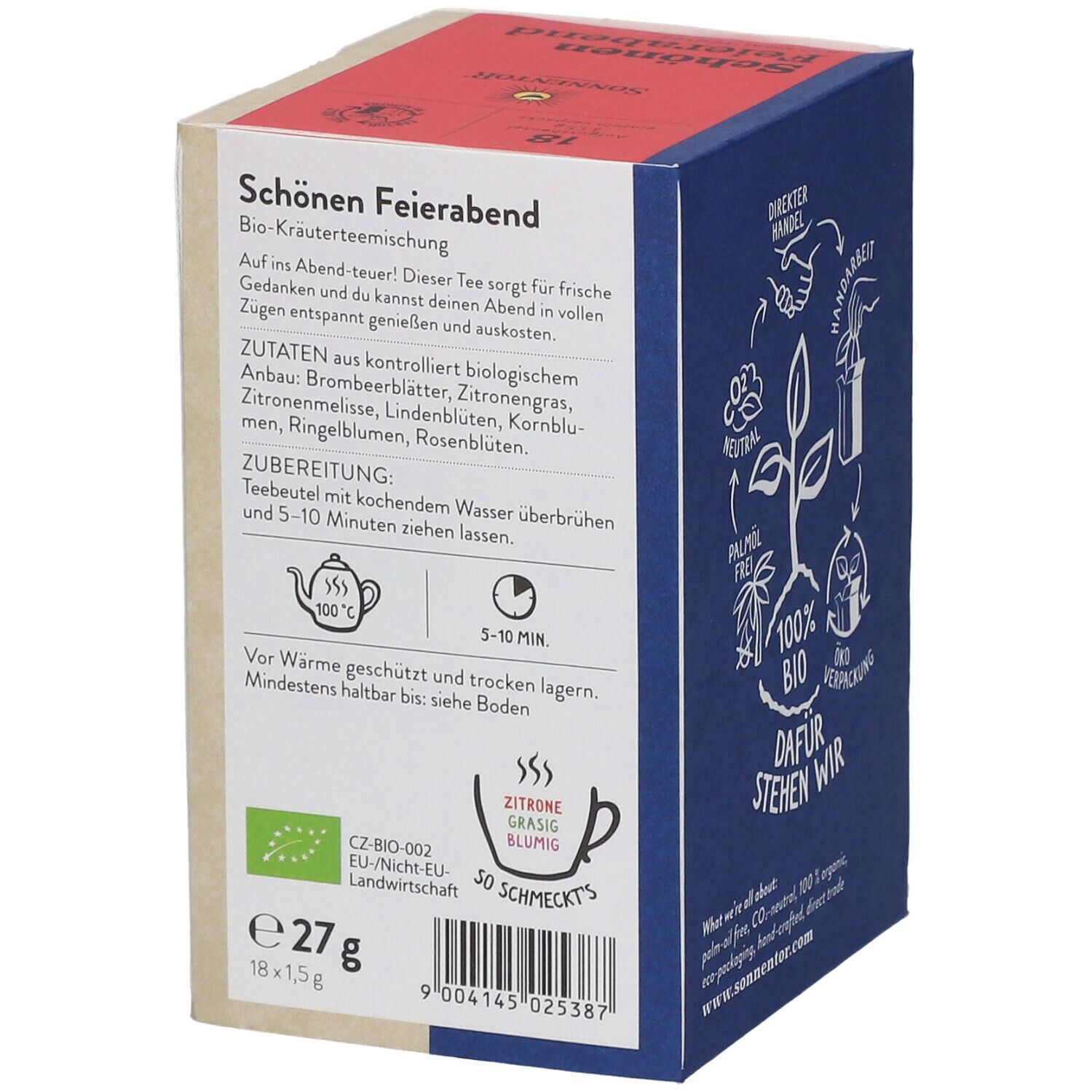 SonnentoR® Schönen Feierabend Kräutertee bio