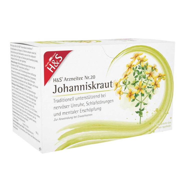 H&S Johanniskraut Filterbeutel, 20X2.0 g