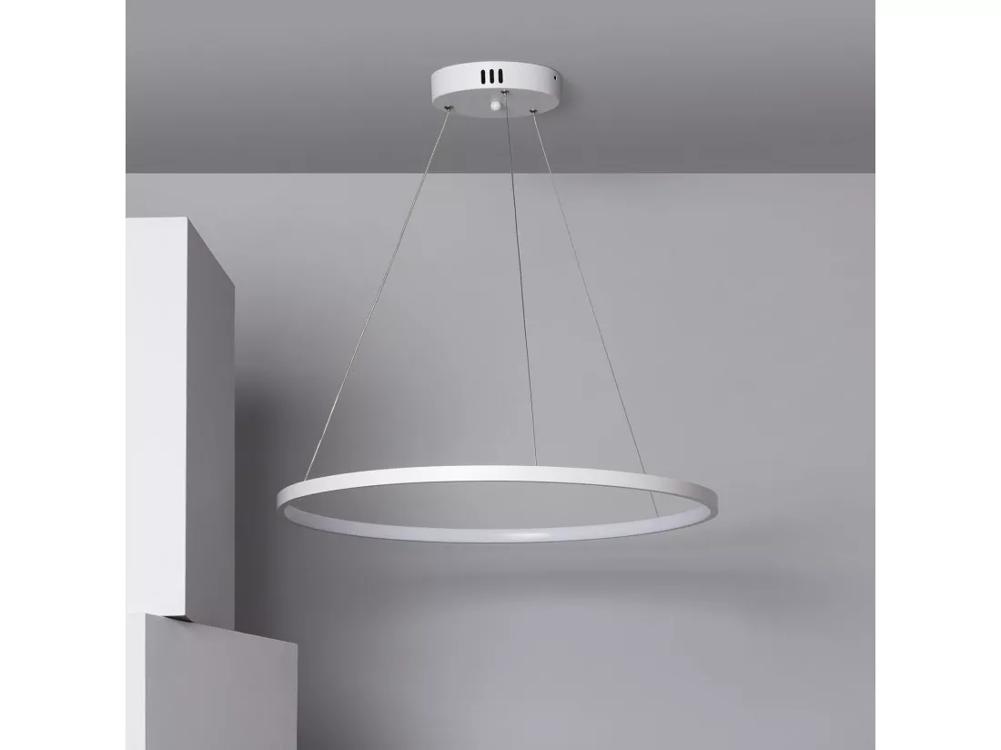 Suspension LED 20W Métal CCT Sélectionnable Ivalo Blanc