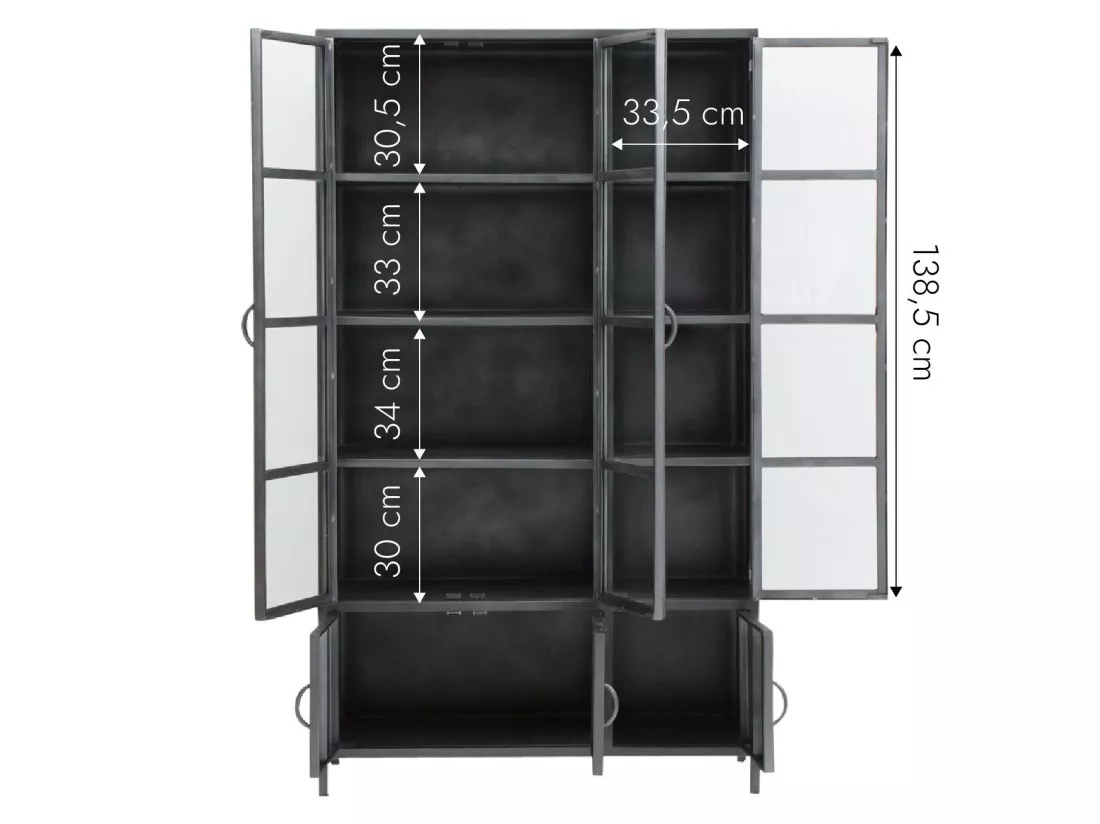 Vaisselier en métal Locker