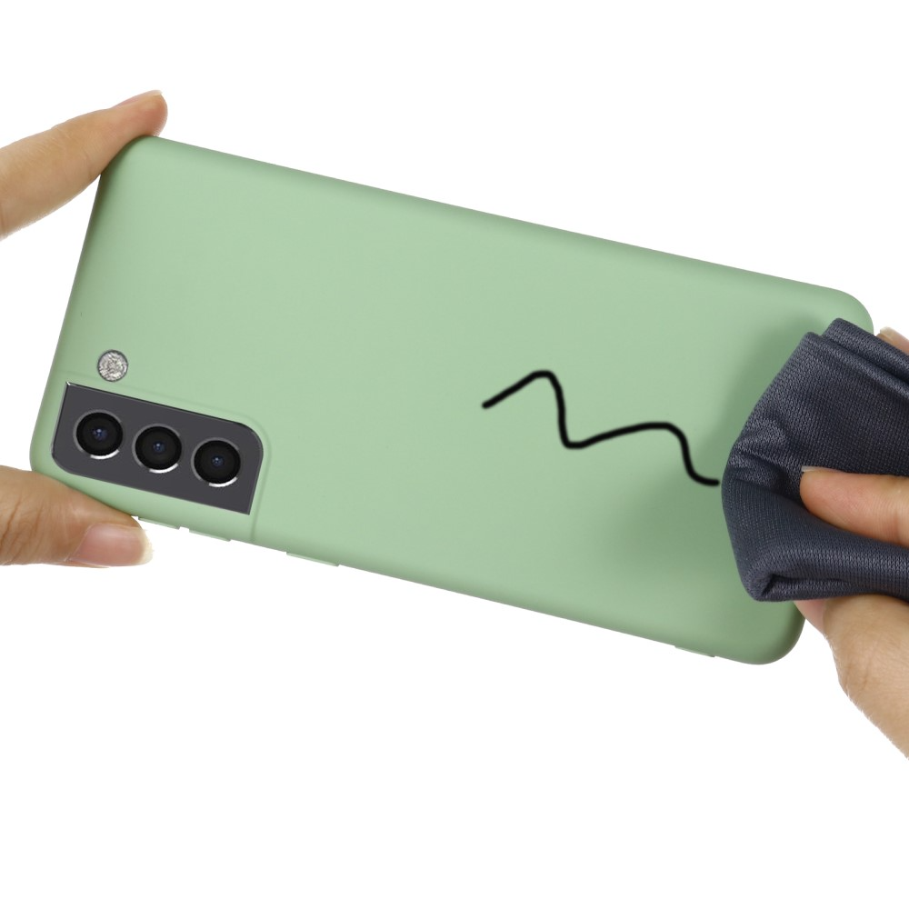 Samsung Galaxy S22 5G Silikon Case Hülle - Grün