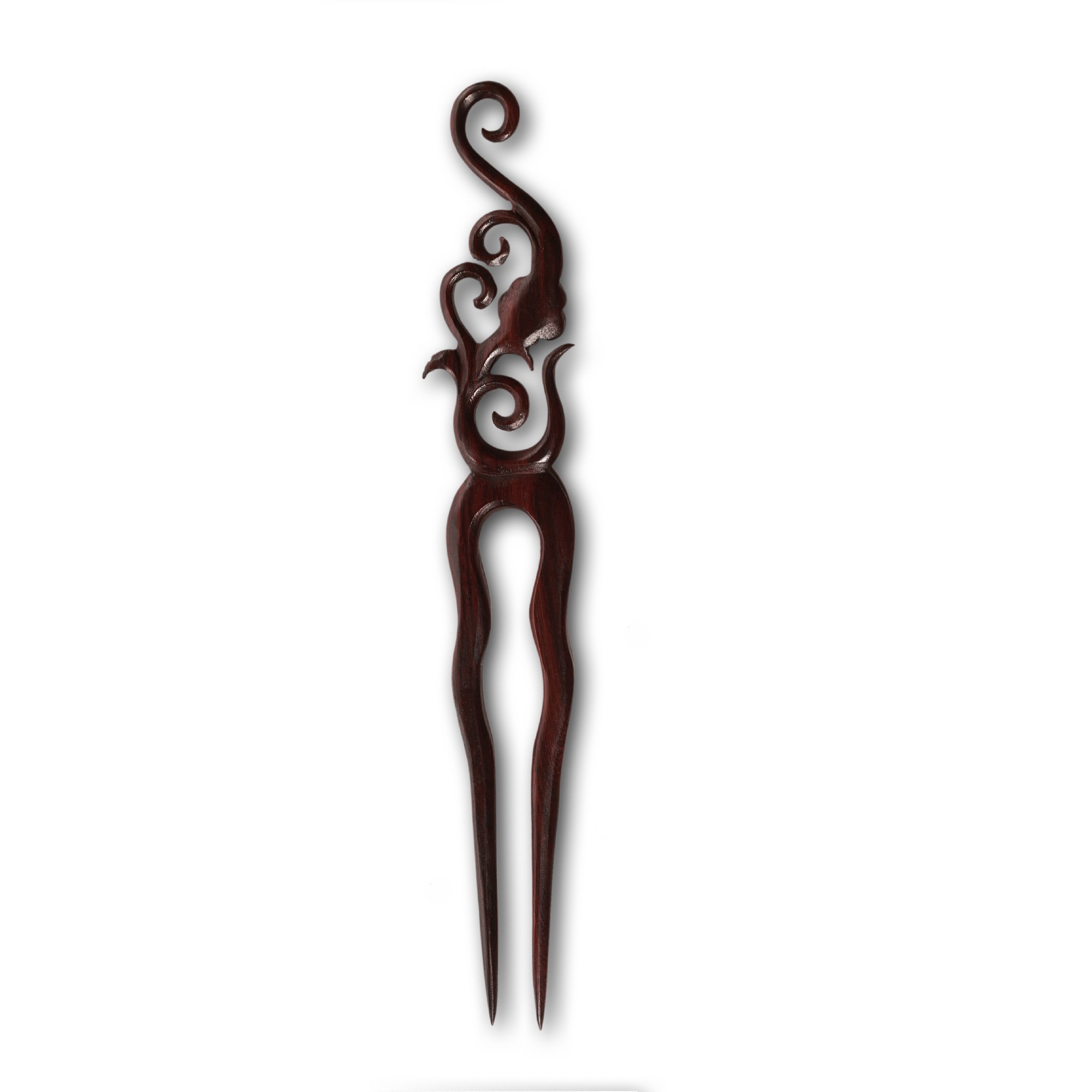 Haarstecker 'Vrille' aus Holz, L 19 cm, B 3 cm, H 2 cm günstig bestellen