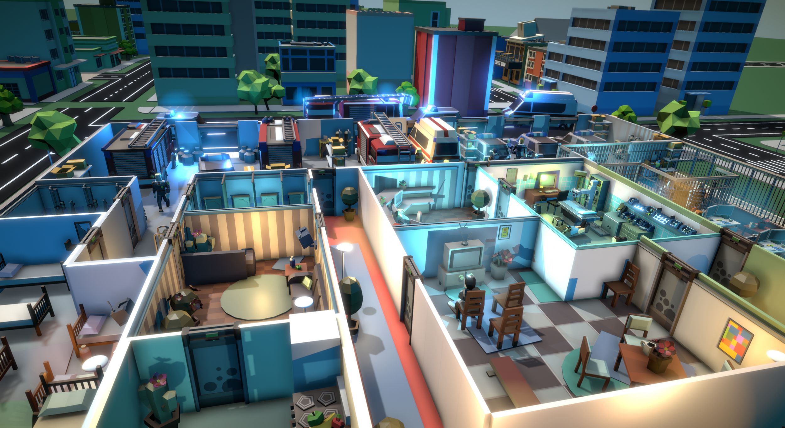 Der Blaulicht Tycoon - Rescue HQ