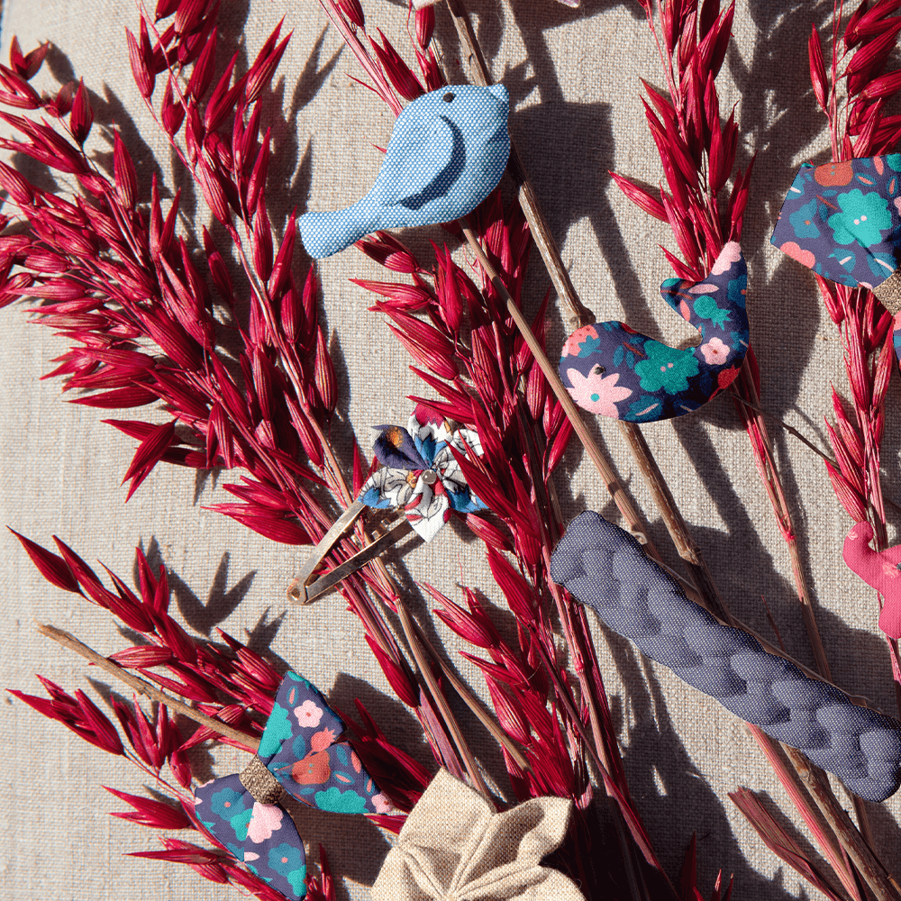 Barrette Clic-Clac Fleur Étoile Tutti Fleuri