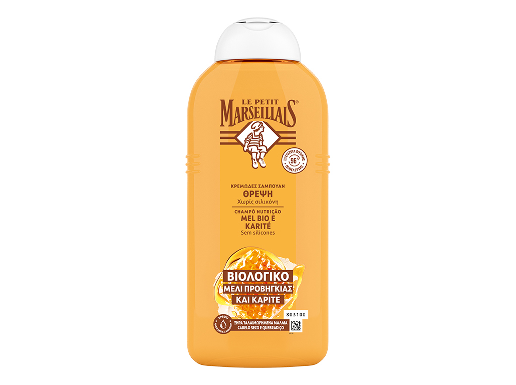 CHAMPÃ LE PETIT MARSEILLAIS NUTRIÃÃO MEL E KARITÃ 300 ML