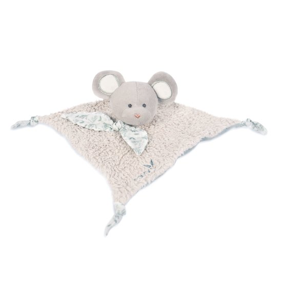 Doudou Botanic Doudou plat en coton BIO   Souris        25 cm   de               Doudou et Compagnie