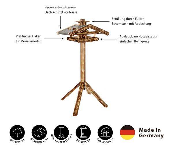 Dehner Natura Premium Futterhaus Watzmann,