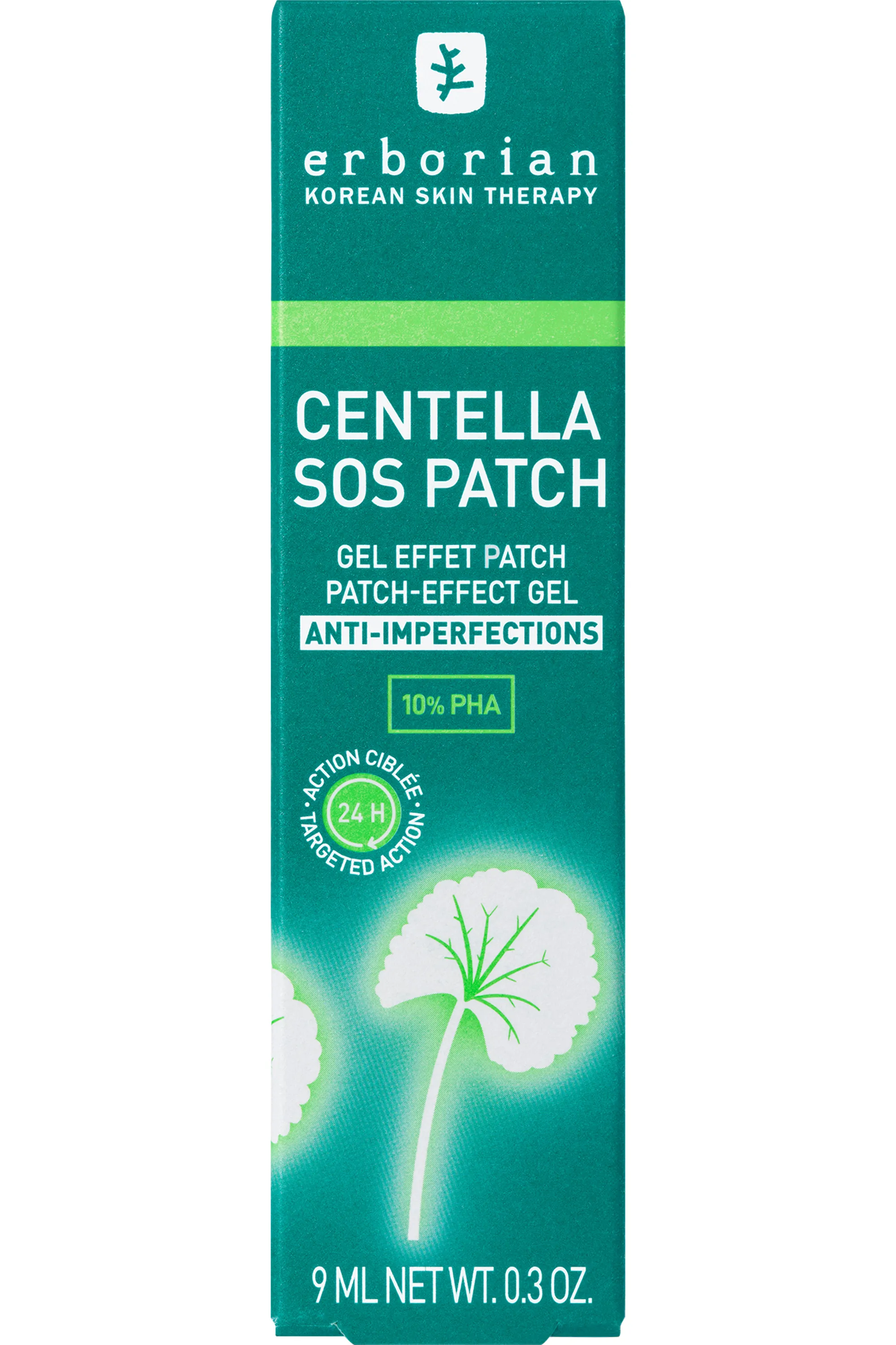 Erborian Gel effet patch anti-imperfections Centella SOS Patch-9 ml