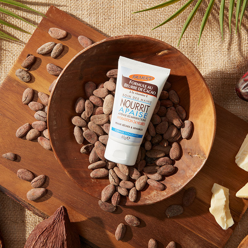 Crème de soin concentrée mains au beurre de cacao